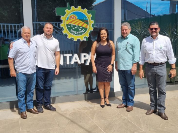 Encontro com diretores da Famato foi um dos destaques da semana no Sintap-MT