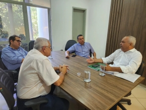Diretor do Sintap se reúne com presidente do Consórcio do Vale do Rio Cuiabá para discutir regularização fundiária na região