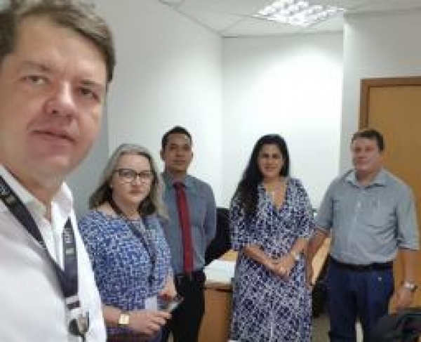 Diretores do Sintap/MT se reúnem com membros da CPI da Previdência em busca de informações