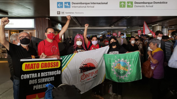 Pressão contra a PEC32 continua em Brasília; Presidente do Sintap/MT soma esforços junto a outros servidores na capital federal