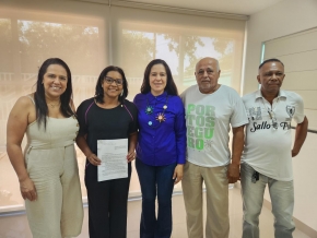 Deputada Federal Gisela Simone participa de reunião no Sintap-MT e declara apoio aos serivdores