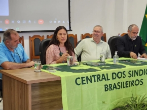 Presidente nacional da CSB participa de reunião política sindical em Cuiabá