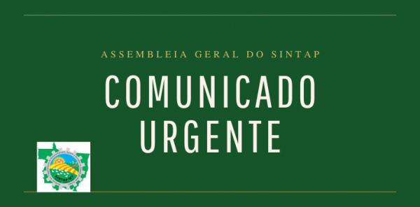 Assembleia geral do Sintap-MT acontecerá dia 17 de junho