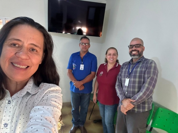 Presidente do Sintap/MT visita unidade do Indea em Santo Antônio do Leverger