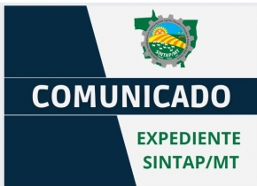 COMUNICADO EXPEDIENTE SINTAP/MT