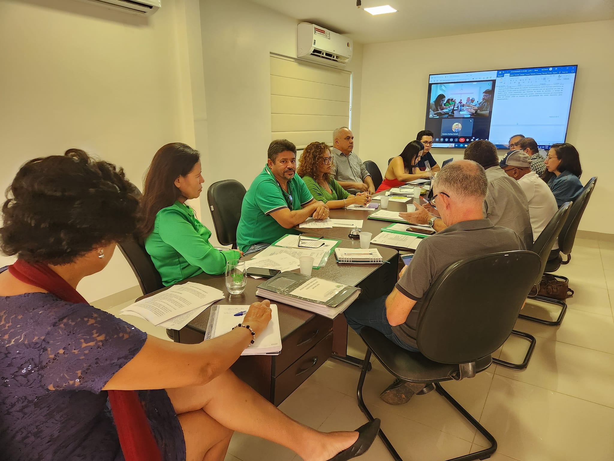 IReunião trimestral da diretoria do Sintap/MT teve inicio na manhã de hoje