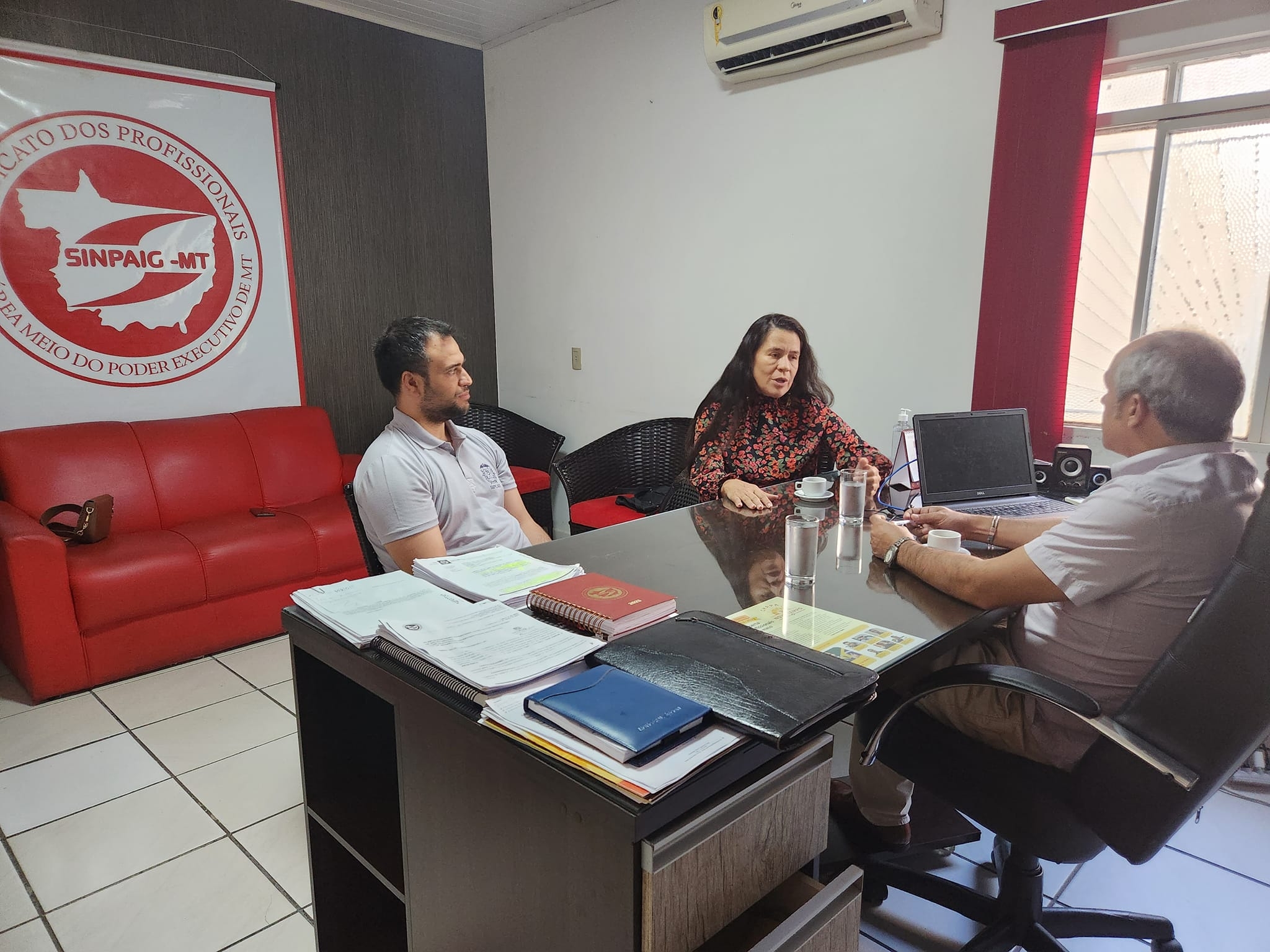 IPresidente do Sintap visita o presidente do Sinpaig para discutir questões dos servidores públicos do Estado